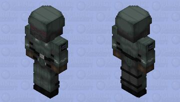 WW: Enclave Army Riot Gear Minecraft Skin