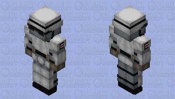 WW: Enclave Marine Combat Armor (Winter) Minecraft Skin