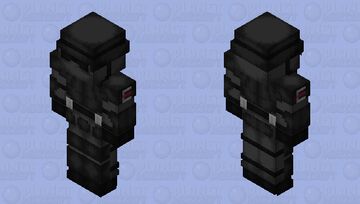 WW: Enclave Marine Combat Armor (Covert) Minecraft Skin