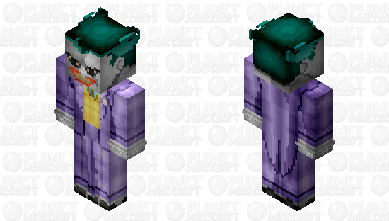 The Joker: Batman: The Animated Series (DC Animated Series: Season 1: 1992) Minecraft Skin