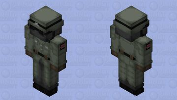 WW: Enclave Marine Officer (Forest) Minecraft Skin