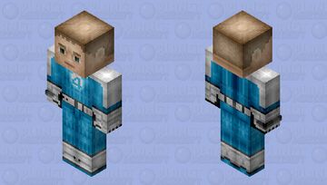 Human Torch: Fantastic Four: First Steps (Johnny Storm: Marvel Studios: 2025) Minecraft Skin