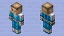 Human Torch: Fantastic Four: First Steps (Johnny Storm: Marvel Studios: 2025) Minecraft Skin