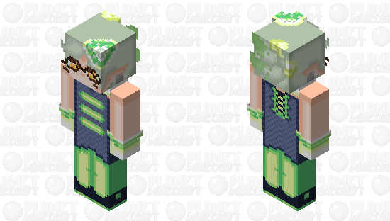 Marie💚🦑Splatoon Minecraft Skin