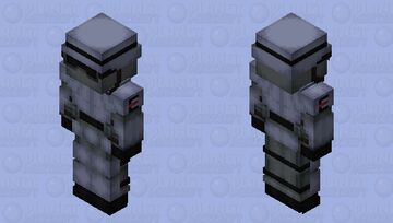 WW: Enclave Marine Combat Armor (Urban + Female) Minecraft Skin