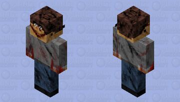 My Neighbor Isn't Himself Today - Creepypasta Minecraft Skin