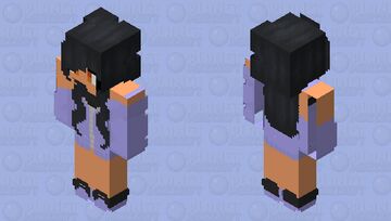 Aphmau in a Cute Jacket 💜 Minecraft Skin
