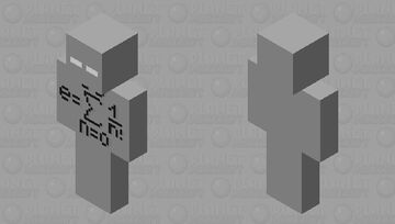 "Math can't hurt you!" they say Minecraft Skin