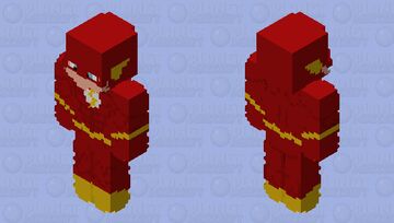 The Flash (Clássic) Minecraft Skin