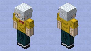 Taro sakamoto with glasses minecraft skin Minecraft Skin