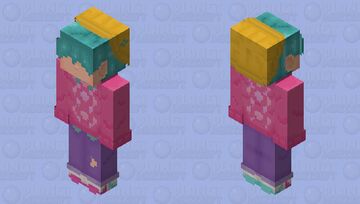 Eyeless Baby Saja - kpop demon Hunters Minecraft Skin