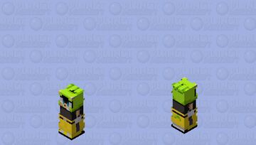 Mini Surge the Tenrec Minecraft Skin