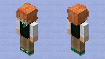 crack head red head Minecraft Skin