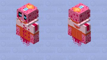 Showbiz Pizza [Rebranded] Toy Cupcake Minecraft Skin