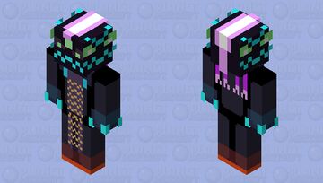 「requested realclass high quality pythonproject」dark gaia（final wars） Minecraft Skin