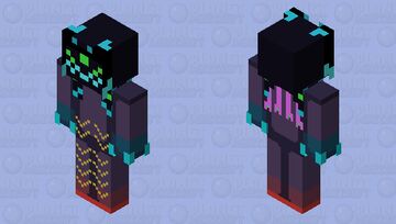 「requested realclass high quality pythonproject」perfect dark gaia（final wars） Minecraft Skin