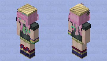 harmony ~ splatoon Minecraft Skin