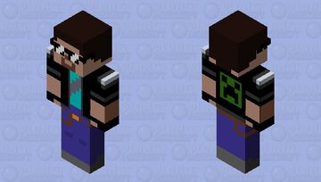 Cool Steve(Updated) Minecraft Skin