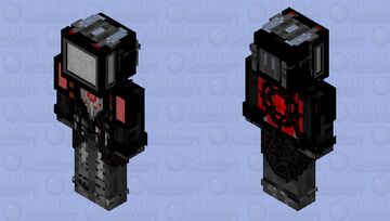 Titan Tvman(Skibidi toilet) Minecraft Skin