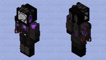 Injured titan tv man(juggernaut cannon) | skibidi toilet Minecraft Skin