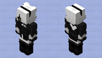 2b nier true shikai Minecraft Skin