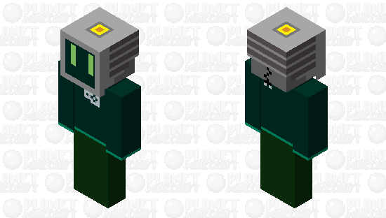 pixel crow Minecraft Skin