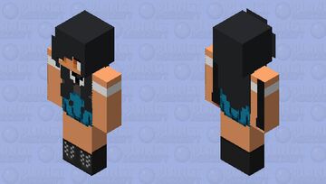 Inspired By MCD Aphmau in a cute dress Minecraft Skin