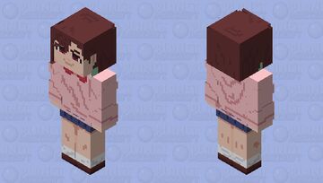 Momo Ayase Minecraft Skin