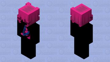 tv girl (girl matching Minecraft Skin