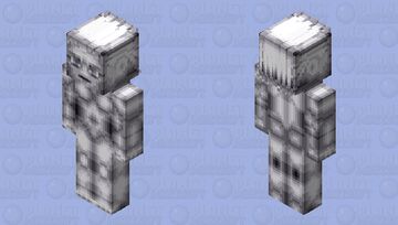 Silver Surfer: Fantastic Four: First Steps (Shalla-Bal: Marvel Studios: 2025) Minecraft Skin
