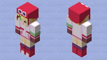 「rarerequested realclass」あかいアミティ red amitie puyopuyo series Minecraft Skin