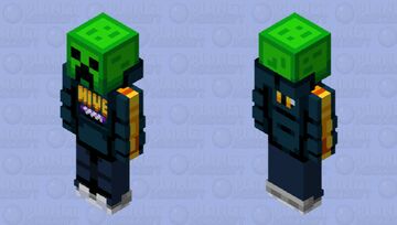 WyatPlayz Wears Hive Hoodie Minecraft Skin