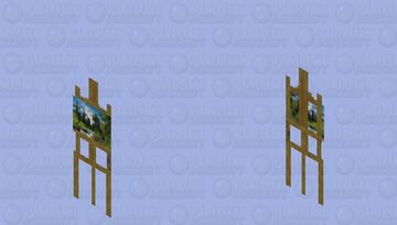 Bob Ross - Mountain Summit (Art Gallery Jam) Minecraft Skin