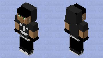 Villager in xXzOMBiE24Xx's Adidas Shirt (*with hood*) || Minecraft Bedrock Edition (*only*) || {*128x128*} Minecraft Skin