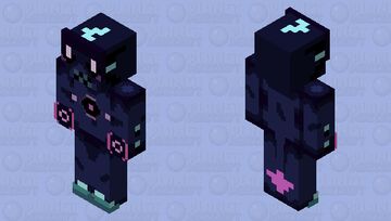「requested High Quality realclass」infected nightmare Minecraft Skin