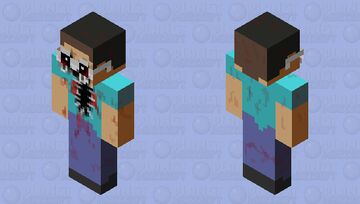 George Dead Found  - Creepypasta Entity Minecraft Skin