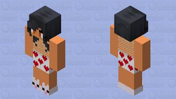 Aphmau Boxers Shorts With Slippers Bunny Minecraft Skin
