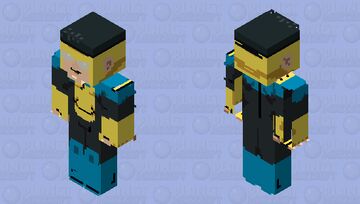 Invincible skin free to edit Minecraft Skin