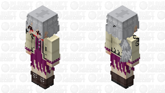 Kishin Sagume [稀神 サグメ] | Touhou [東方] Minecraft Skin