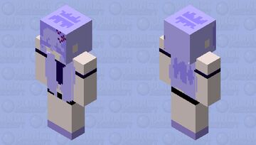 Violet Girl Minecraft Skin