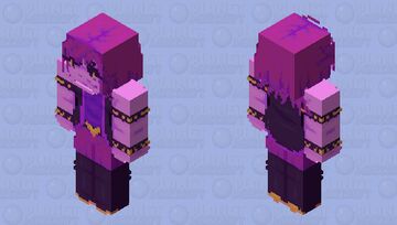 susie (dark world ver.) - deltarune (128x) Minecraft Skin