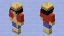 Monkey D. Luffy (post-timeskip) -- ONE PIECE JAM Minecraft Skin