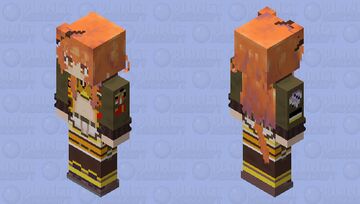 Umamusume-Mayano Top Gun Minecraft Skin