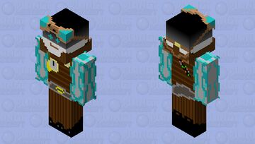 Steampunk robot Minecraft Skin