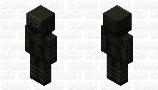 Five Nights at Freddy's 3 - Phantom Puppet Minecraft Skin