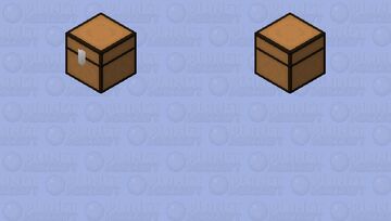 Flying Chest Head Minecraft Skin