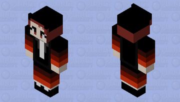 「requested high quality realclass pythonproject」tanjiro（after final wars） Minecraft Skin