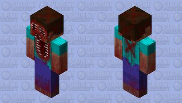 Man-eating Steve Minecraft Skin