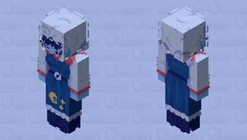 elnina (dress) - deltarune (128x) Minecraft Skin