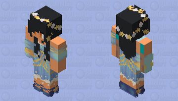 Aphmau Sea Princess Minecraft Skin